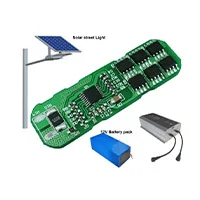 Lighting BMS: 3S 4S 11.1V 14.4V BMS with 3A~10A Lithium Battery PCB Board for Sloar Street Light