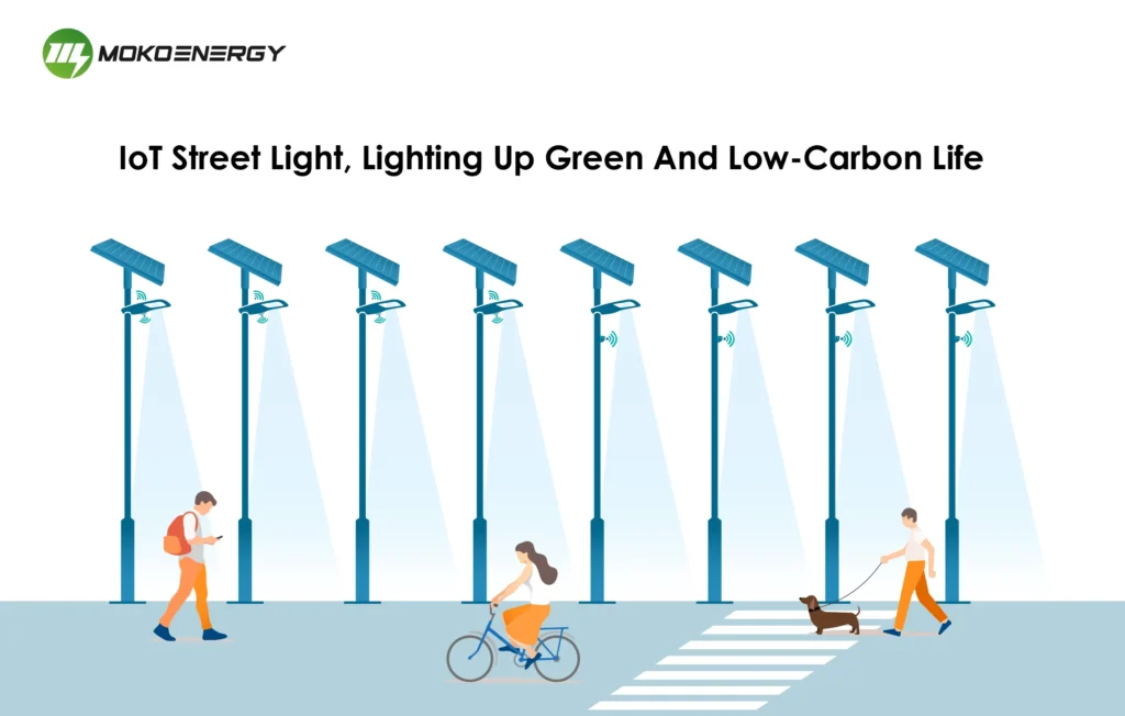 IoT street light banner
